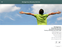 Tablet Screenshot of montgomeryrecovery.com